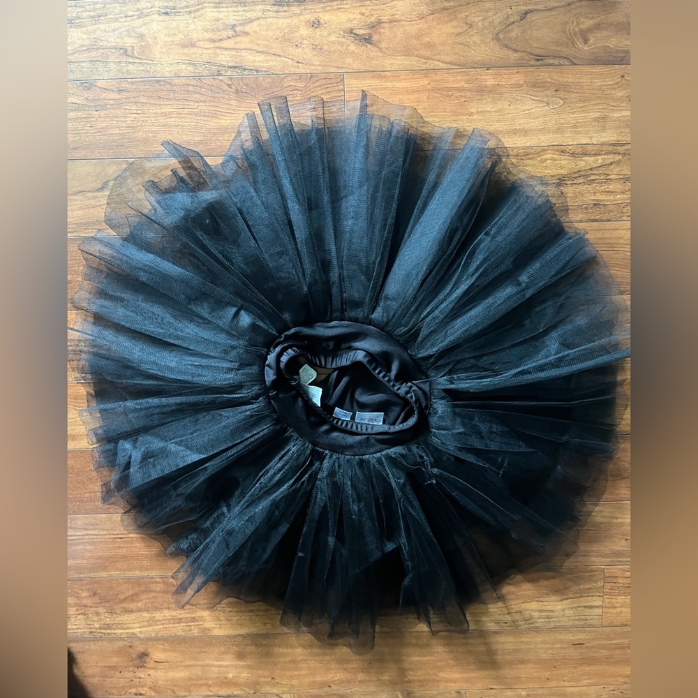 Black Capezio pancake tutu